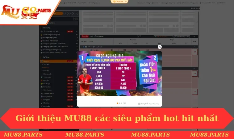Giới thiệu MU88 3 Giới thiệu MU88 các siêu phẩm hot hit nhất