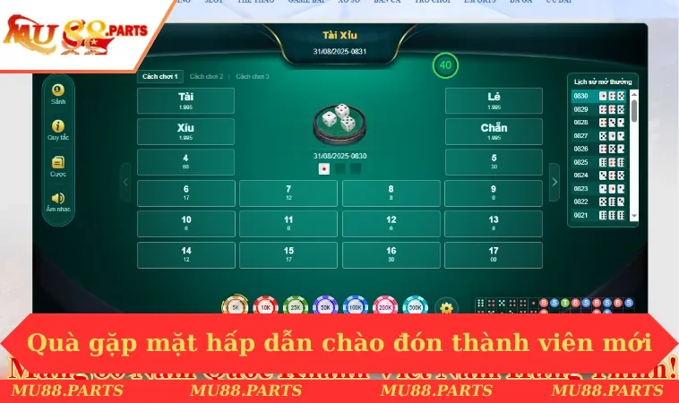 Khuyến mãi MU88 2 Quà gặp mặt hấp dẫn chào đón thành viên mới